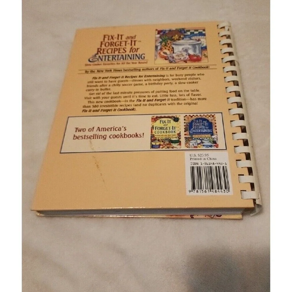 Fix-It and Forget-It Recipes for Entertaining Slow‎ Cooker Cookbook